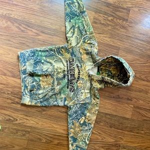 Cabelas Camo Youth M Sweatshirt